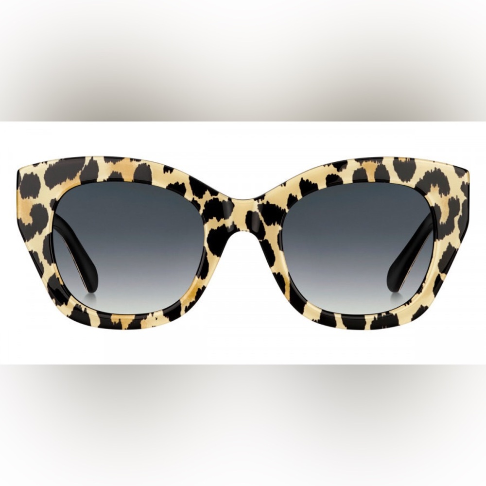 KATE SPADE Jalen Leopard Tortoise Sunglasses - Picture 3 of 8